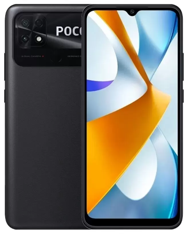 фото Смартфон poco c40 4/64gb power black (220333qpg) eu