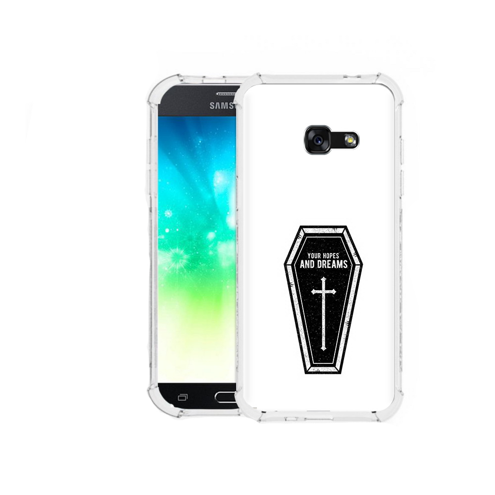 

Чехол MyPads Tocco для Samsung Galaxy A3 (2016) гроб с мечтами, Прозрачный, Tocco