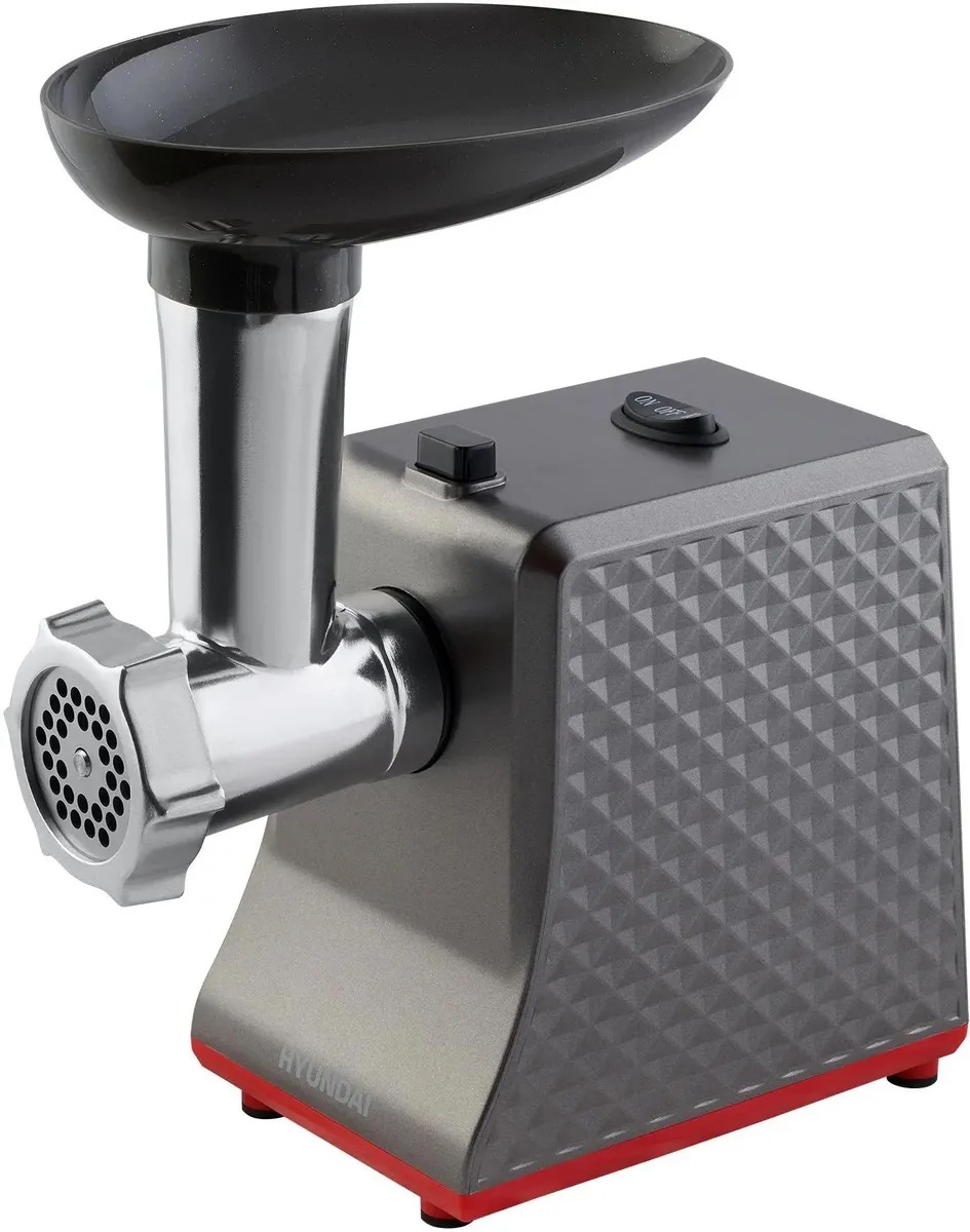 

Мясорубка Hyundai HY-MG2114, графит / серебристый