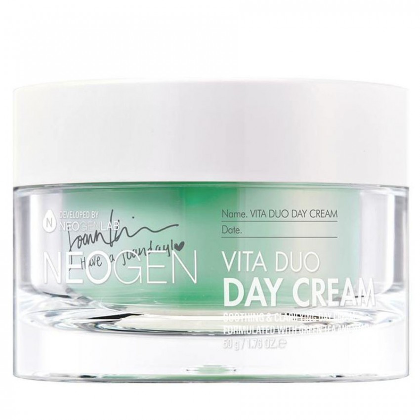 Крем дневной Neogen Vita Duo Day Cream с витамином С и зеленым чаем, 50 мл