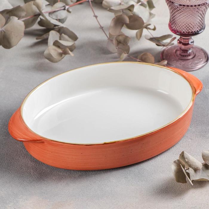 

Форма для запекания Сапфир, 31x20x5 см, цвет оранжевый