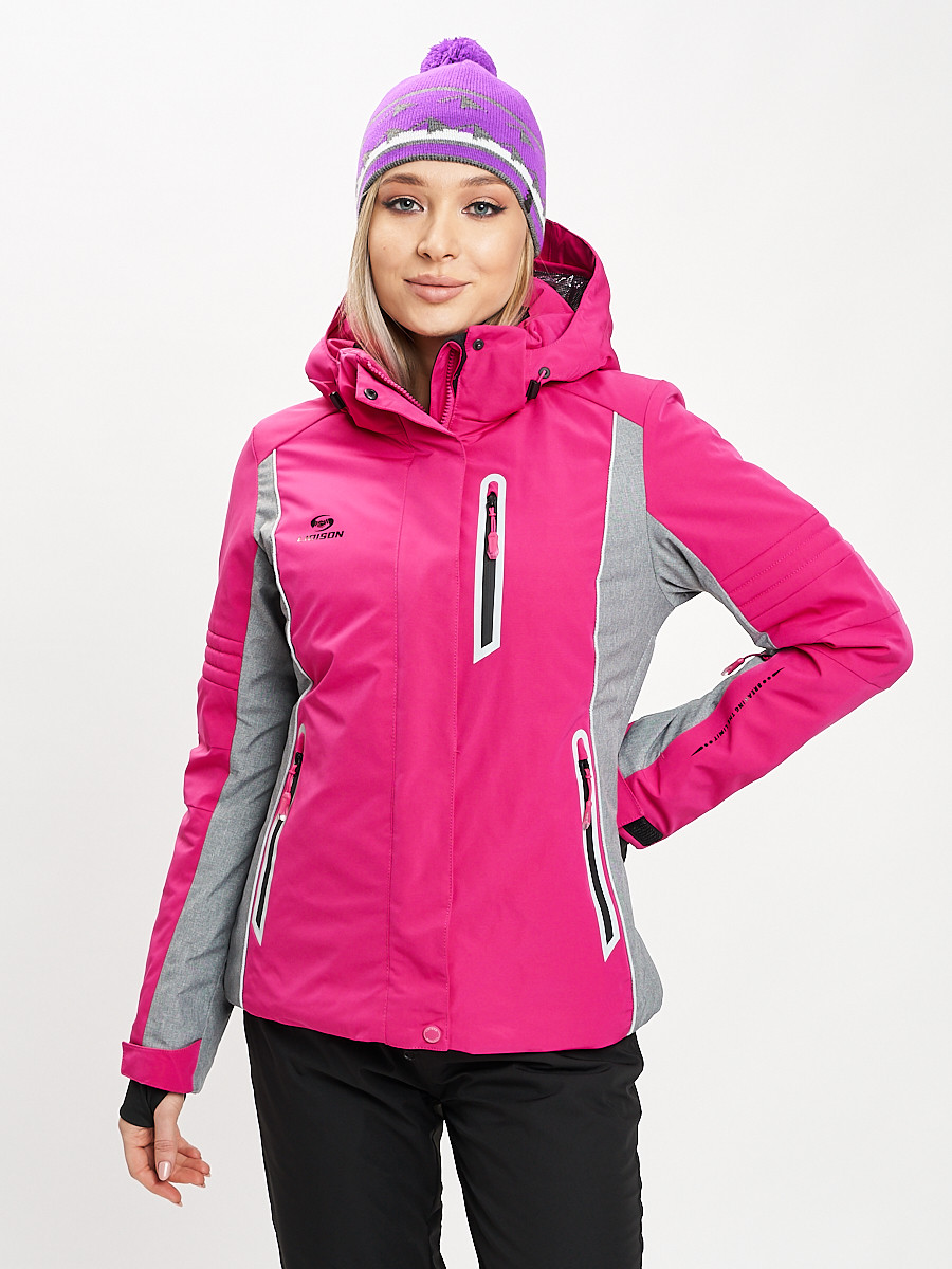 фото Куртка горнолыжная женская mtforce 77034r розовая 42