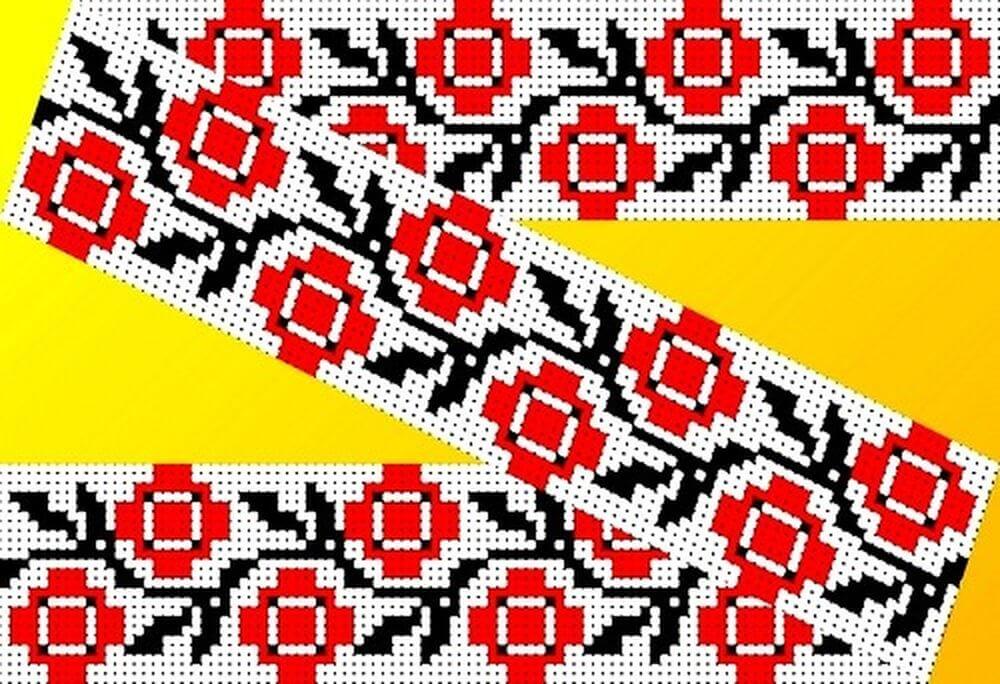 

Рисунок на ткани «Декор 3»