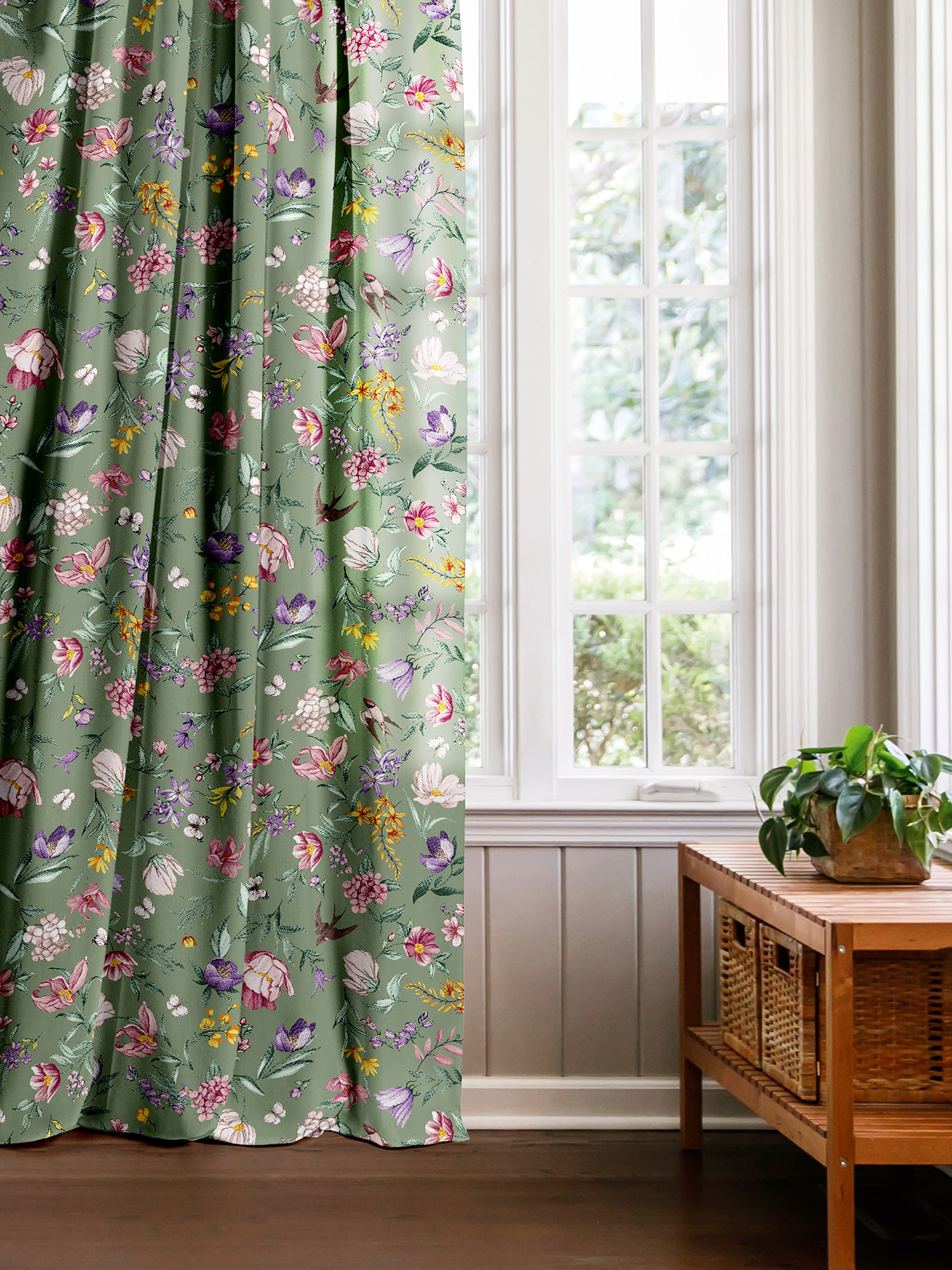 

Штора рогожка Adelina 30534-3 Mia Cara 145х260