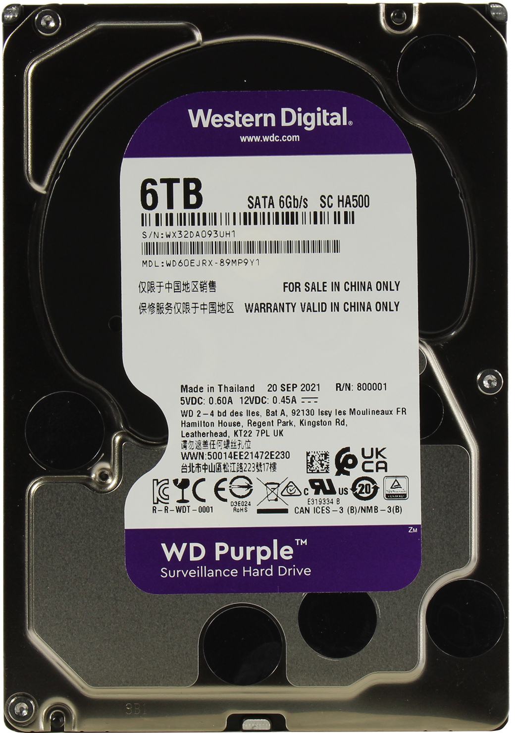 

Hdd Wd Wd60Ejrx 6 Тб, WD60EJRX