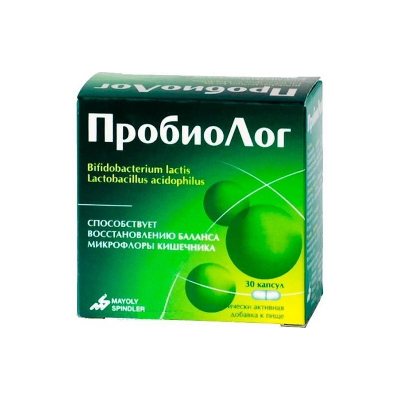 Пробиолог капсулы 180 мг 30 шт., Hainan Doctor Pharmaceutical Factory  - купить со скидкой