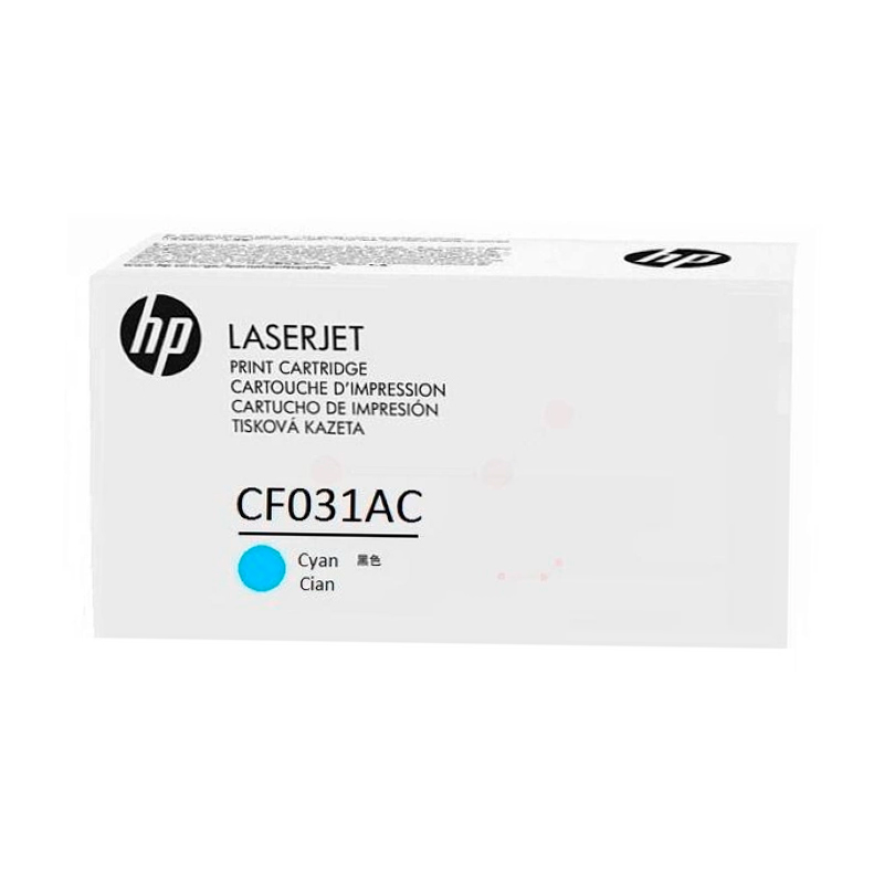 

Картридж для лазерного принтера HP (CF031AC) голубой, оригинальный