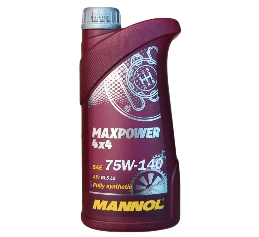 фото Трансмиссионное масло 8102 mannol maxpower 4x4 75w140 1л