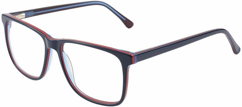 

Оправа для очков унисекс Glone WD1001 C2, d.blue/red/blue crystal, WD1001 C2