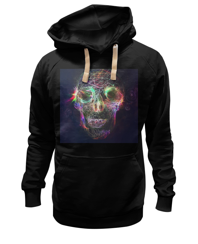 

Худи унисекс Printio Skull - 17 черное 2XL, Черный, Skull - 17