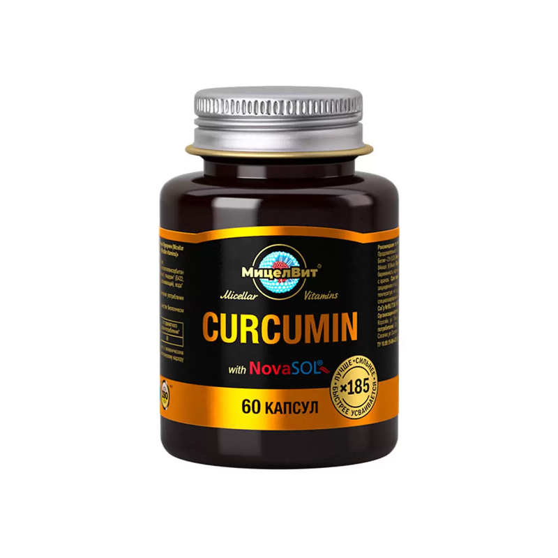 Купить Куркумин мицеллированный Micellar vitamins капсулы 950 мг 60 шт.