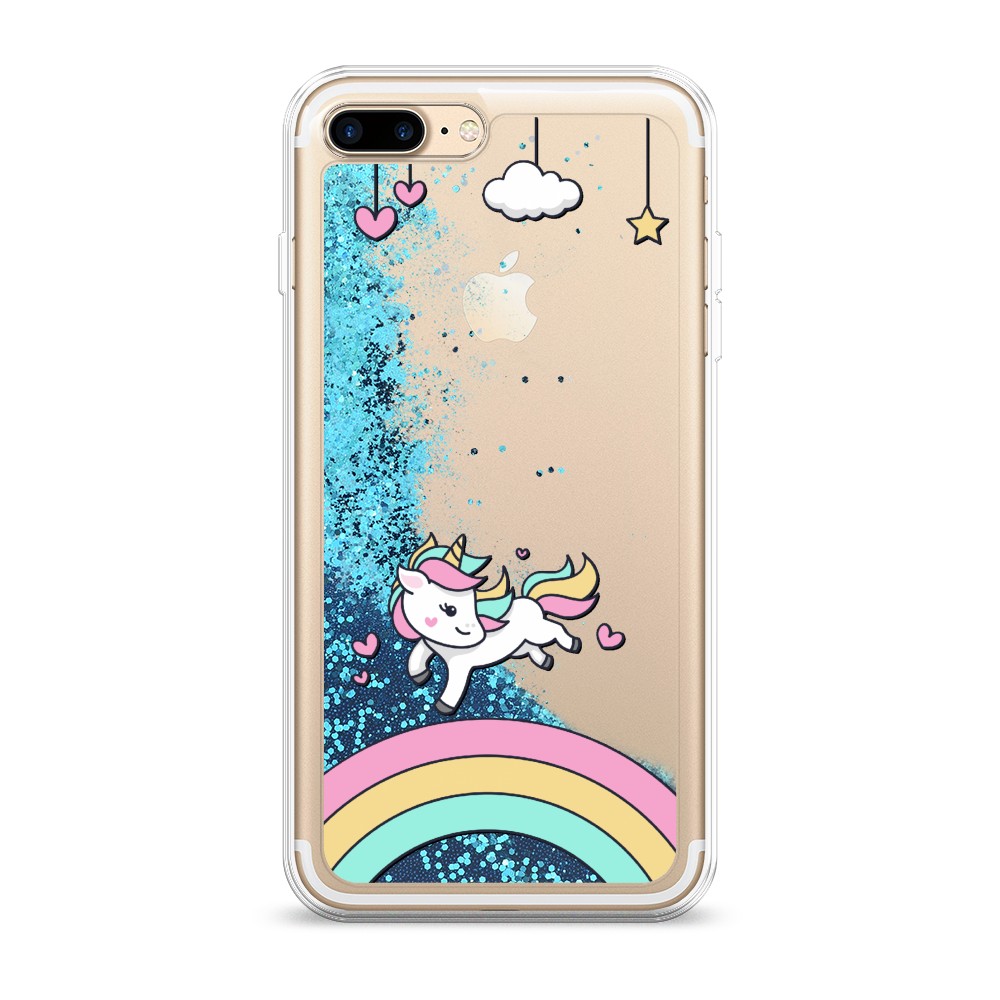

Чехол Awog на Apple iPhone 7 Plus / Айфон 7 Plus "Единорог на радуге", Разноцветный, 10793-1
