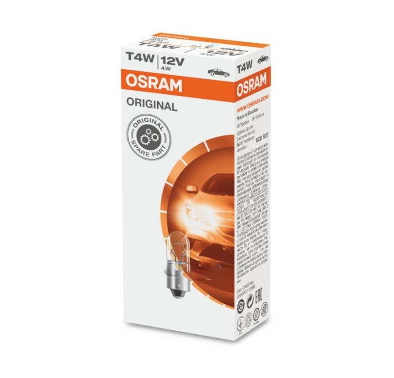 фото Osram-3893 лампа (10шт в упаковке) t4w extra life 4w general electric арт. 77059