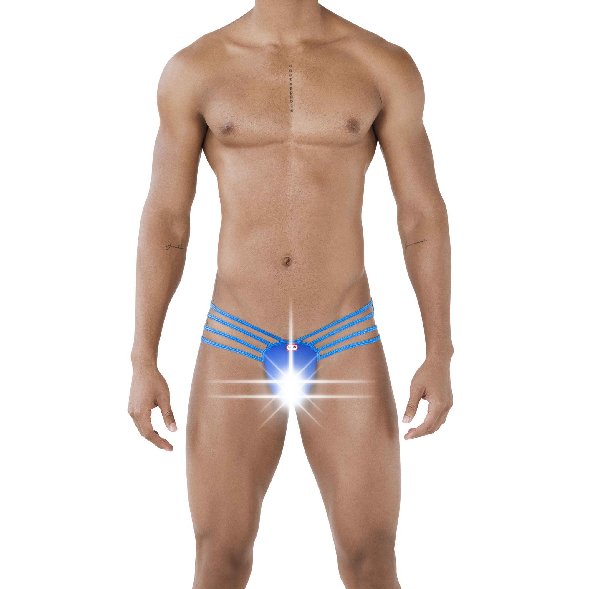 

Мужские трусы слипы синие Pikante SEDUCTION BRIEF 049607 размер 48 XL, 0496