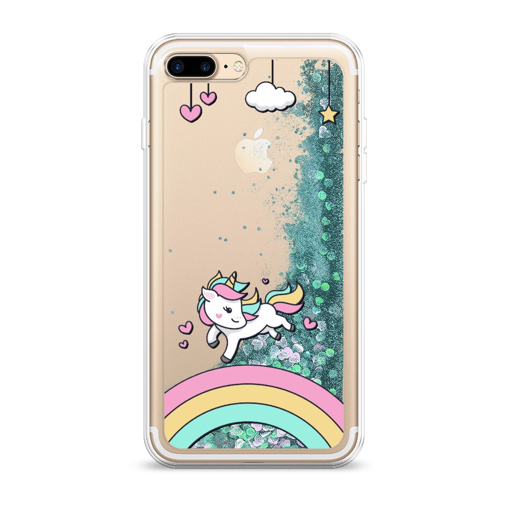 

Чехол Awog на Apple iPhone 8 Plus / Айфон 8 Plus "Единорог на радуге", 10995-1