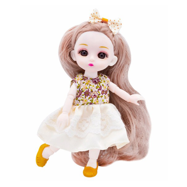 Кукла Play The Game Алиса с подвижными конечностями 4 х 4 х 16 см в ассортименте