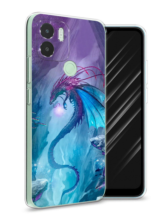 

Чехол Awog на Xiaomi Redmi A1+/A2+ "Водный дракон", Голубой;фиолетовый;синий, 318550-2