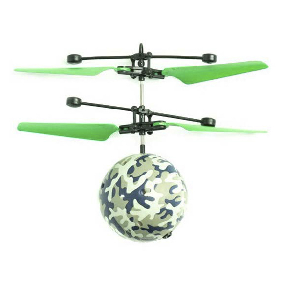 фото Летающий шар play the game со светом 11 х 5 х 16 см в ассортименте nobrand