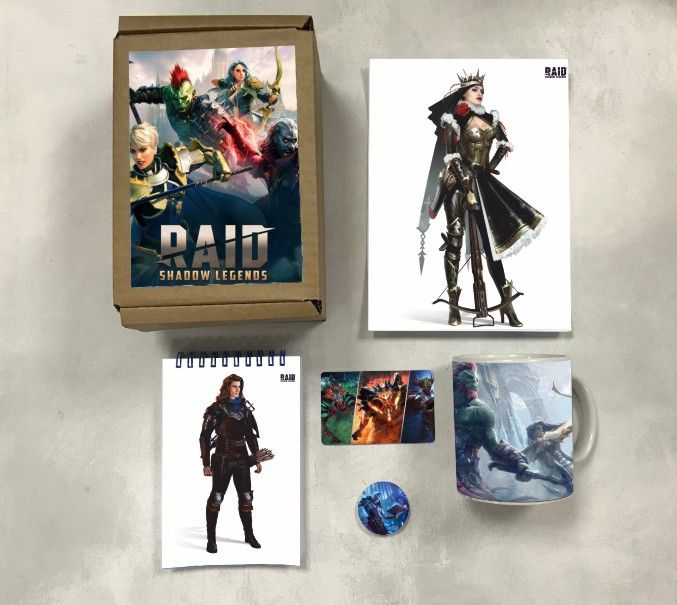 

Бокс Raid: Shadow Legends, Рейд: Шадов Лэйдженс №9, Товары с вашими картинками, Хижина Чуд, Бежевый
