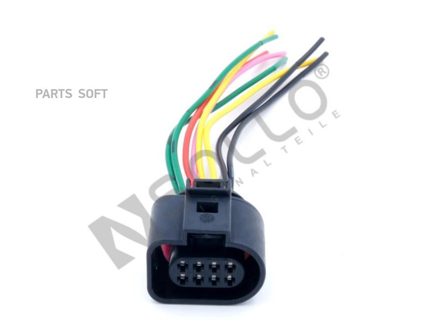 Корпус Плоского Разъема С Проводами 1Шт SOLLO 02U90470