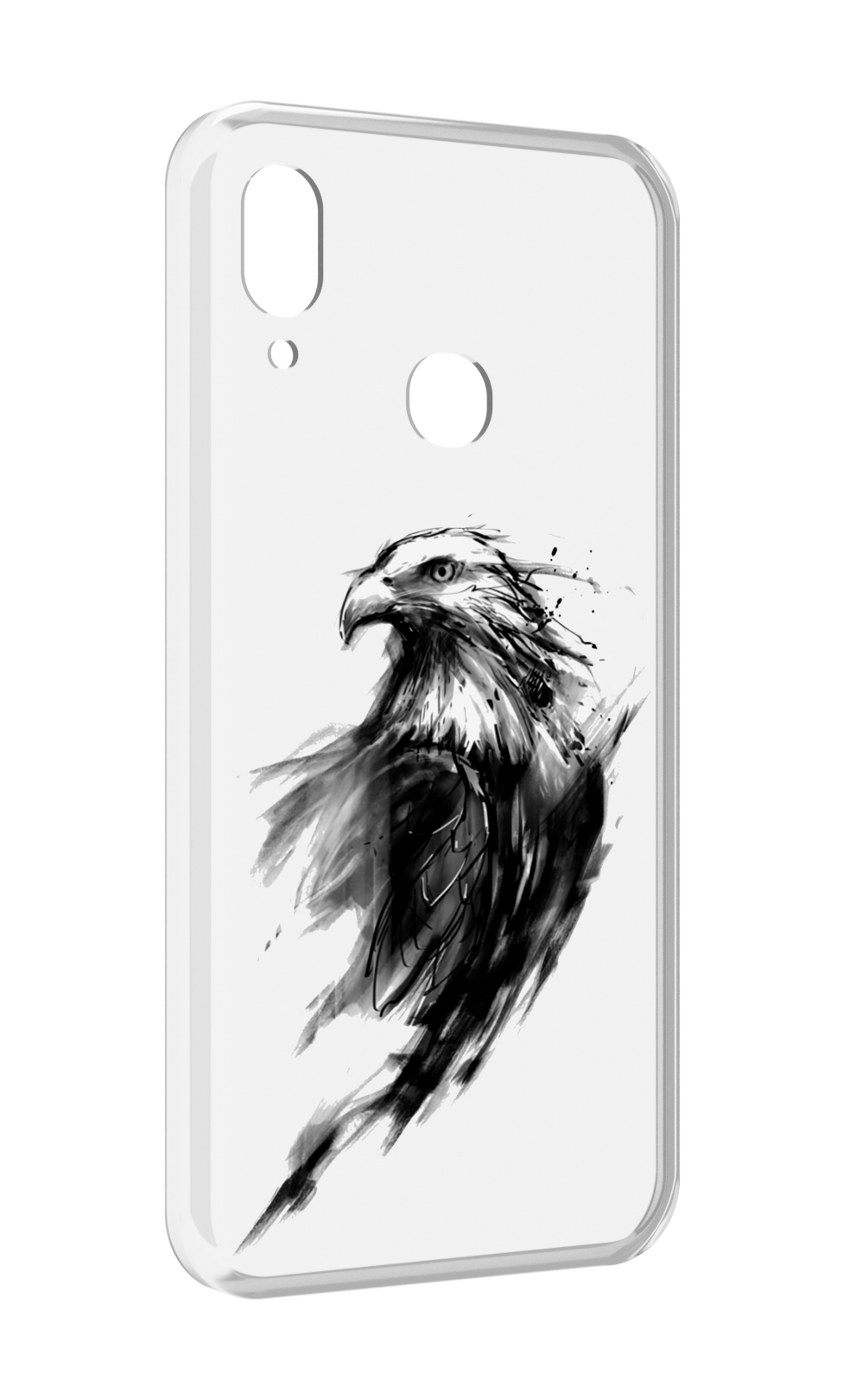

Чехол MyPads чб птица для BQ BQ-6040L Magic, Прозрачный, Tocco