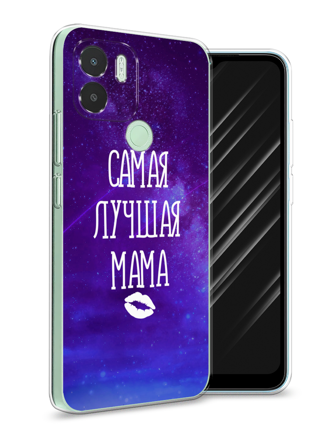 

Чехол Awog на Xiaomi Redmi A1+/A2+ "Лучшая мама", Фиолетовый;синий;белый, 318550-6