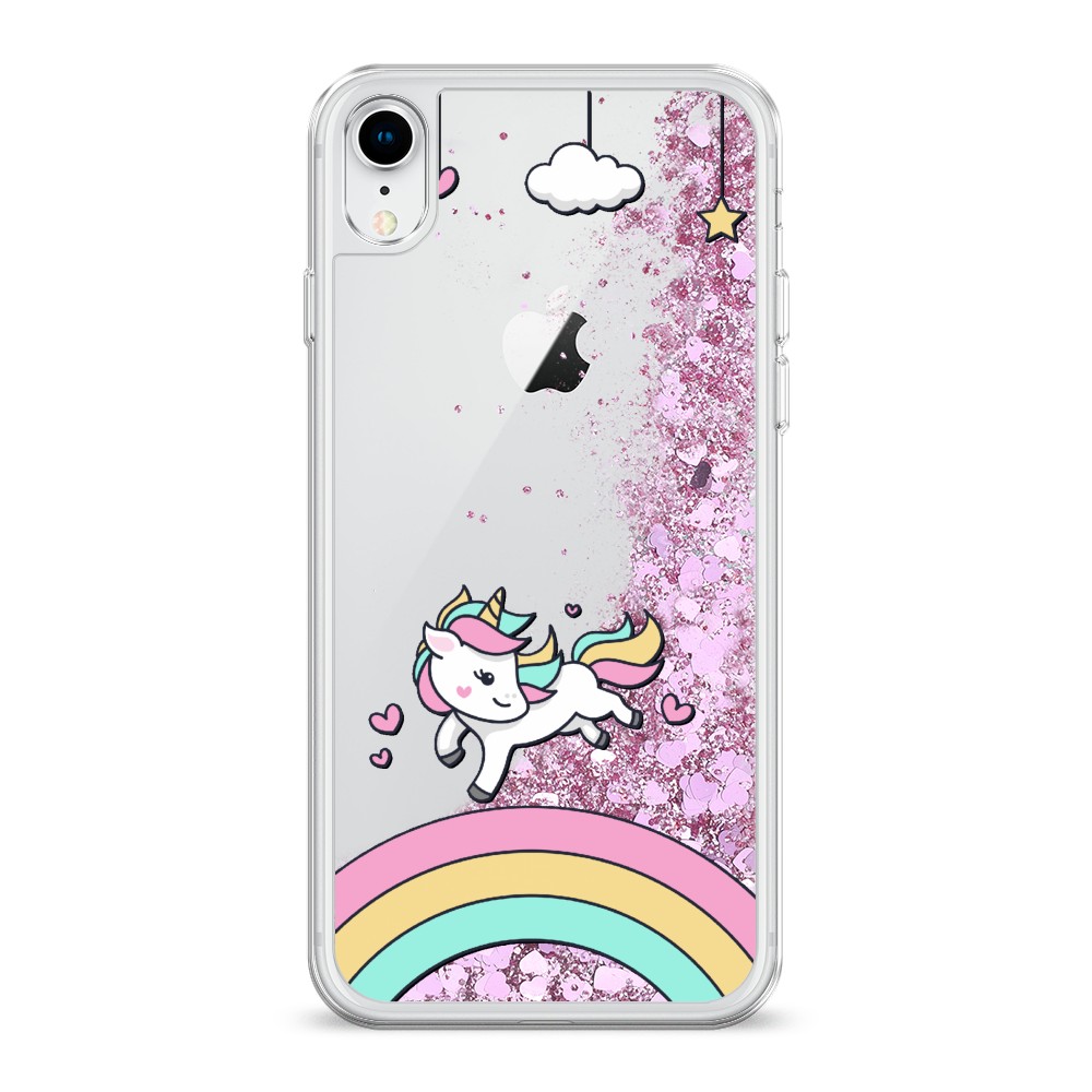

Чехол Awog на Apple iPhone XR (10R) / Айфон XR (10R) "Единорог на радуге", 12094-1