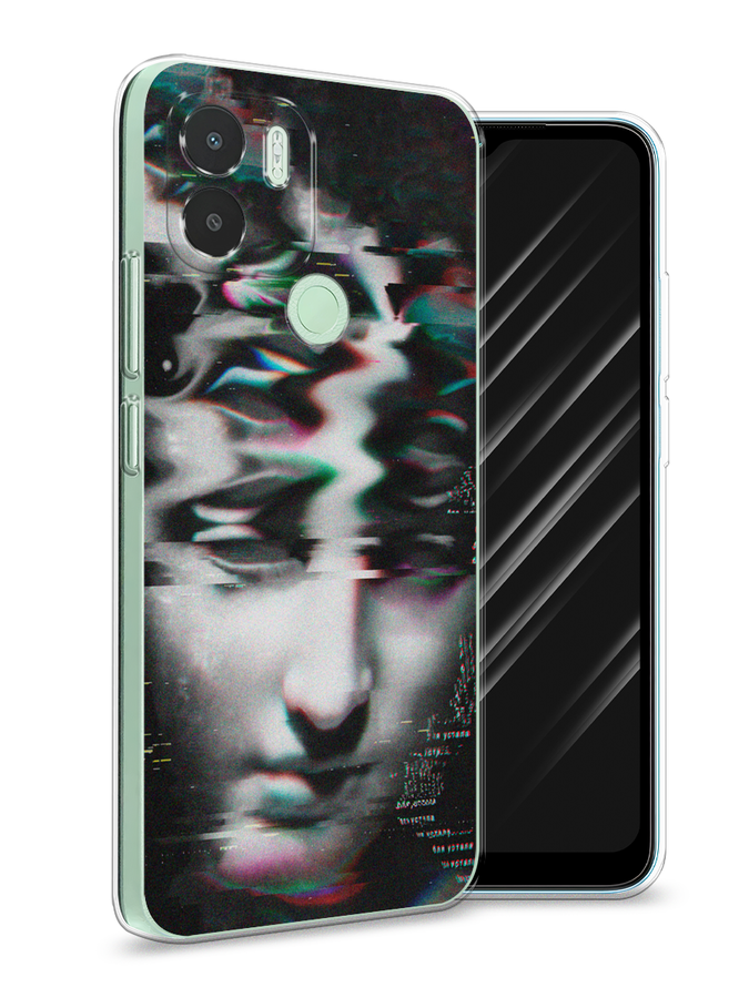

Чехол Awog на Xiaomi Redmi A1+/A2+ "Glitch Art", Серый, 318550-9