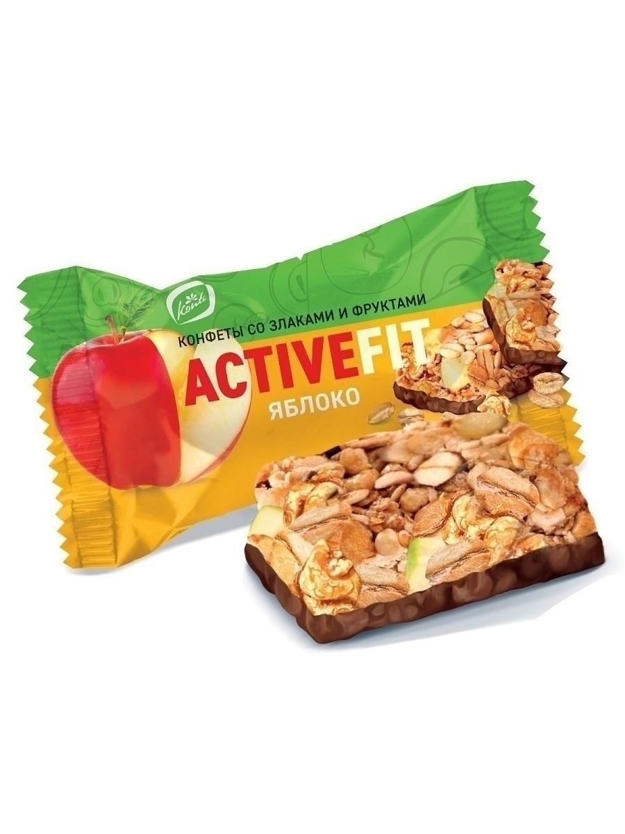 

Конфеты Konti Activefit со вкусом яблока