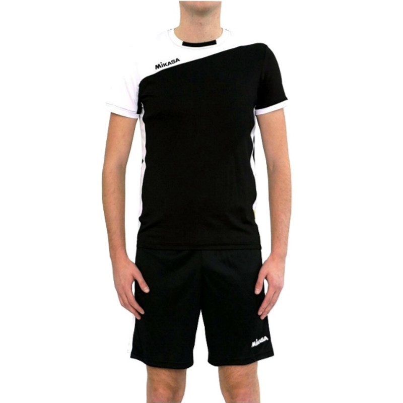 

Форма волейбольная мужская "MIKASA", р.XL, 90% полиэстер, 10% эластан, черно-бел, Черный;белый
