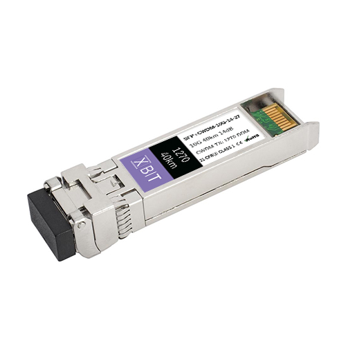 

Модуль XBIT SFP+CWDM-10G-14-27 (S10GC4027), Серебристый, SFP+CWDM-10G-14-27
