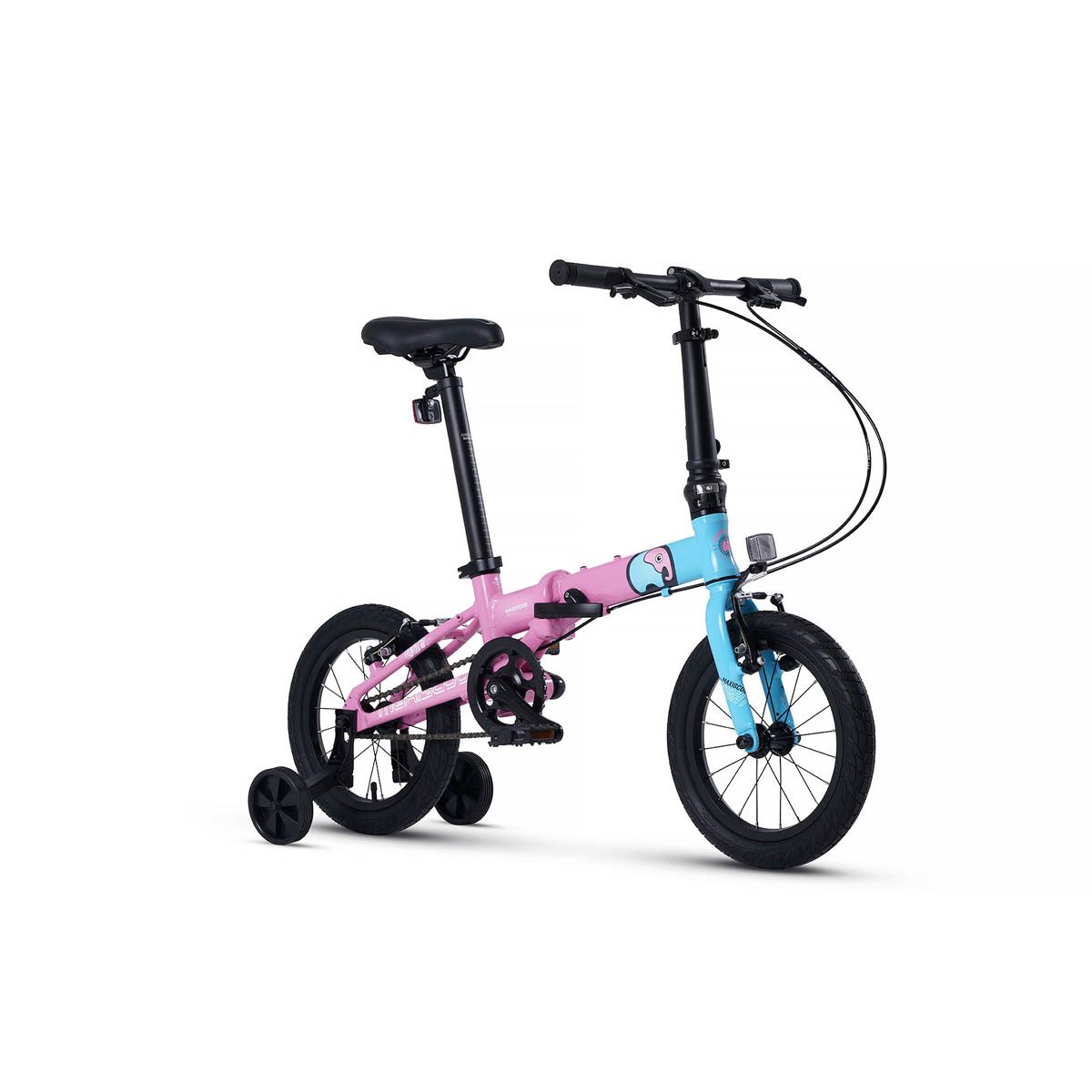 Велосипед Складной 6Market S007 PRO 14'' 2024 X-MSC-007-1408P розовый