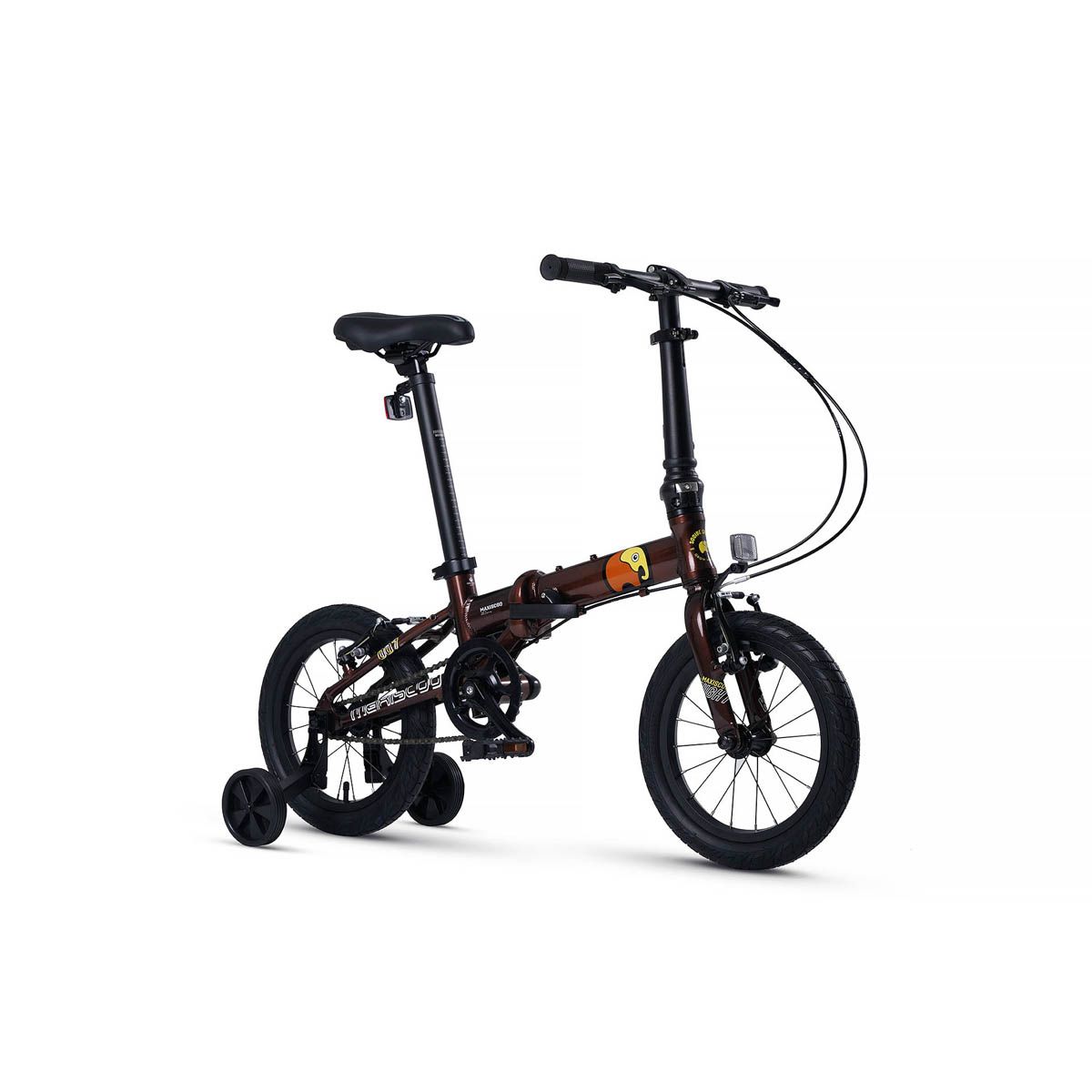 Велосипед Складной 6Market S007 PRO 14'' 2024 X-MSC-007-1409P черный