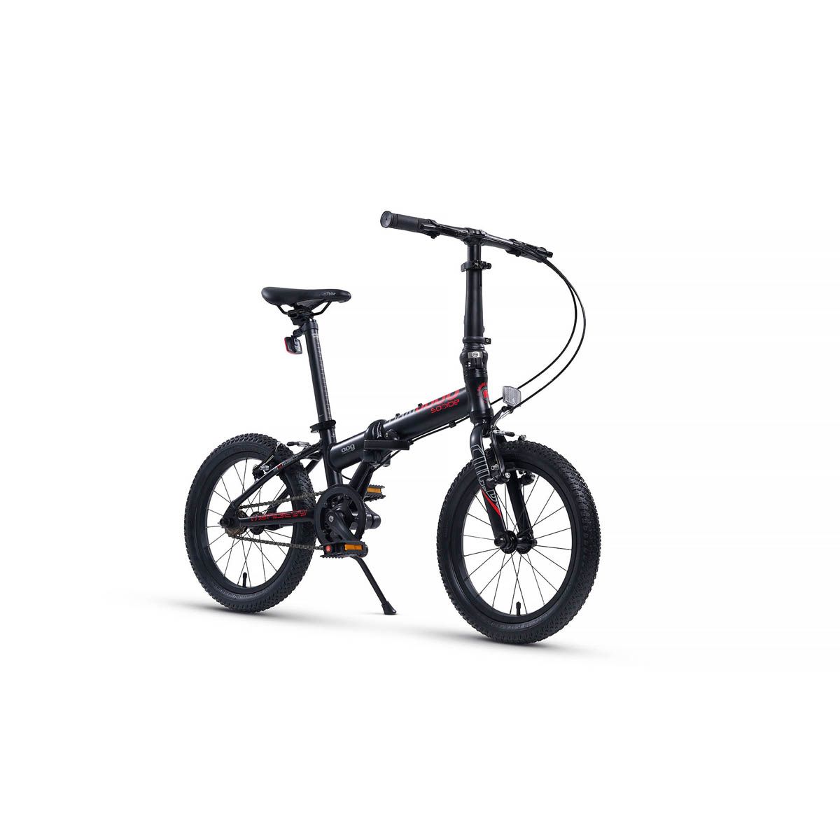 Велосипед Складной 6Market S009 16'' 2024 X-MSC-009-1601 чёрный