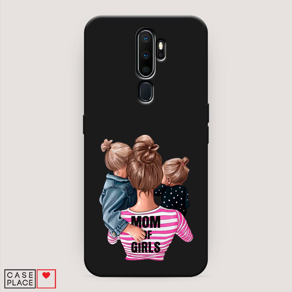 

Чехол Awog на Oppo A5/A9 2020 "Mom of Girls", Разноцветный, 251952-1