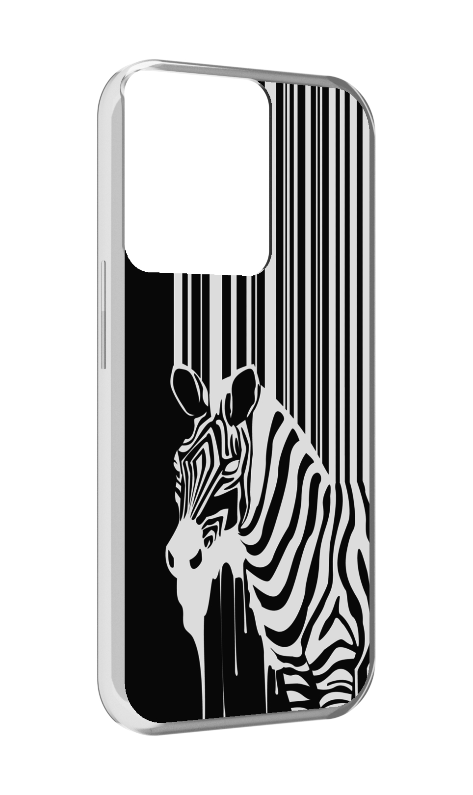 

Чехол MyPads Зебра для OPPO Reno 8, Прозрачный, Tocco