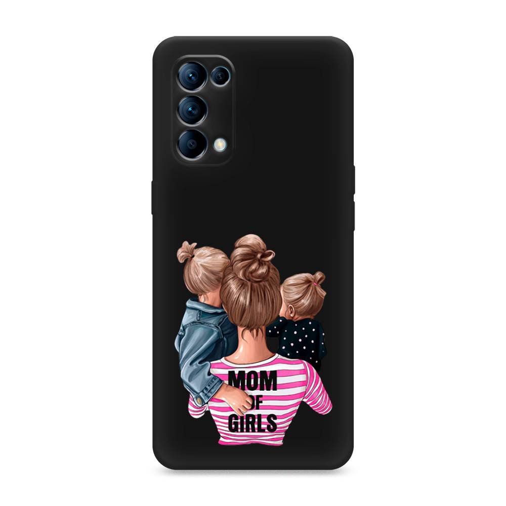 

Чехол Awog на Oppo Reno 5 "Mom of Girls", Разноцветный, 255252-1