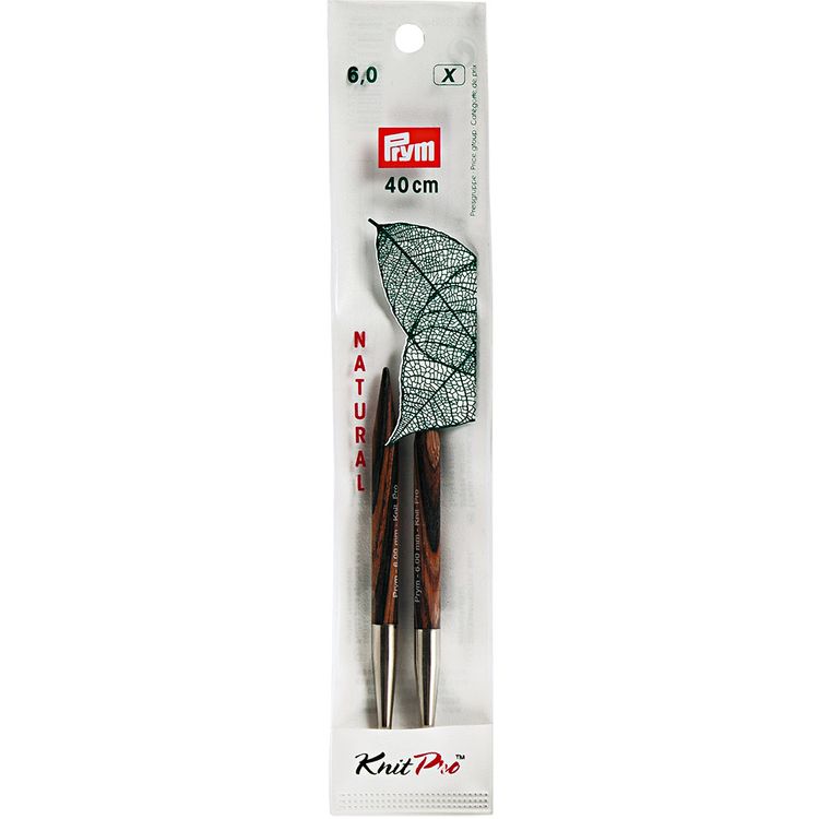 

Спицы съемные короткие Prym Natural, береза, d 6.0 мм, 8.7 см