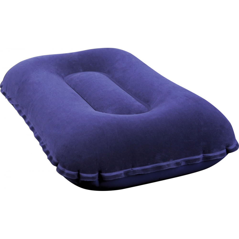 Надувная подушка Bestway Flocked Air Pillow 42х26х10см синий