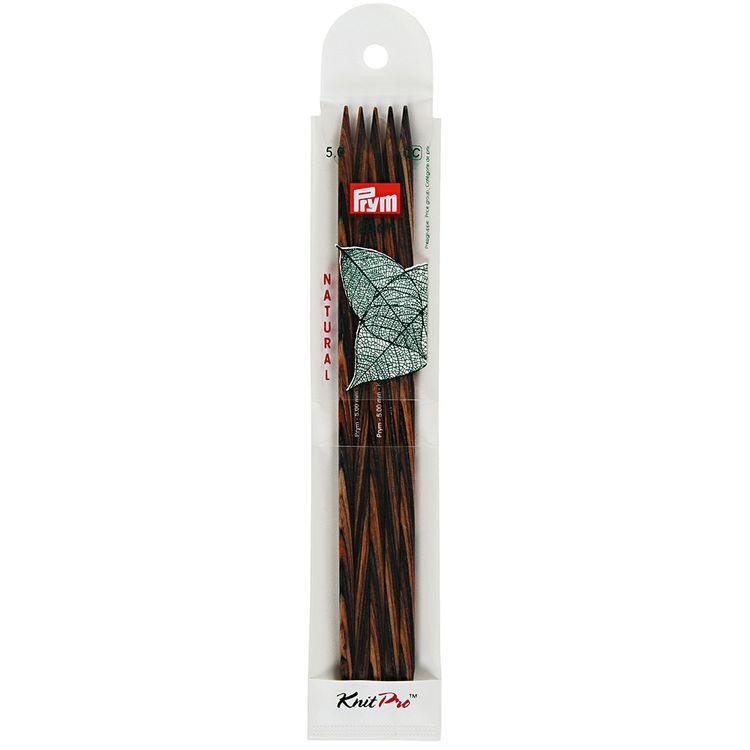

Спицы чулочные Prym Natural, береза, 5 мм, 20 см