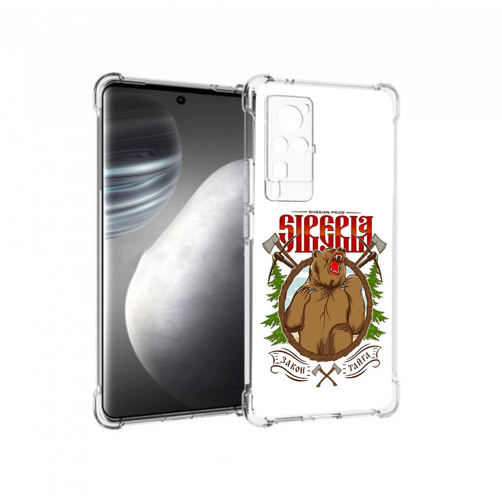 

Чехол MyPads Tocco для Vivo X60 pro Тайга (PT226972.385.168), Прозрачный, Tocco