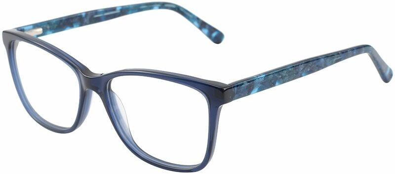

Оправа для очков женская Glone WD1008 C4, d.blue crystal, WD1008 C4