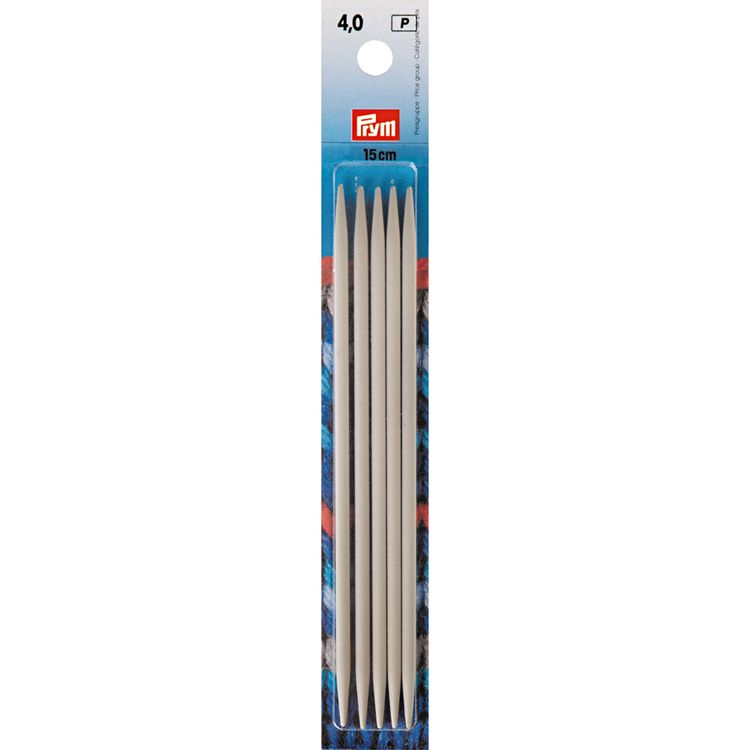 

Спицы чулочные Prym алюминий, d 4 мм, 15 см