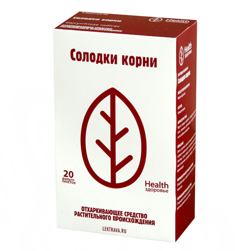 Купить Солодка Health Здоровье корни фильтр-пакеты 20 шт.