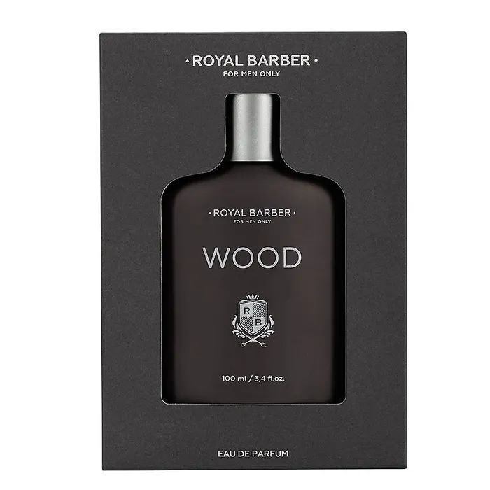 Парфюмерная вода ROYAL BARBER Wood мужская, 100 мл korloff silver wood for men eau de parfum 88 мл