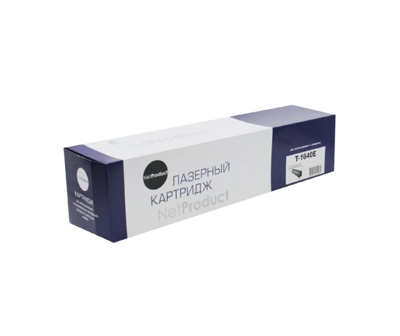

Картридж для лазерного принтера NetProduct T-1640E (T-1640E) черный, оригинальный, T-1640E