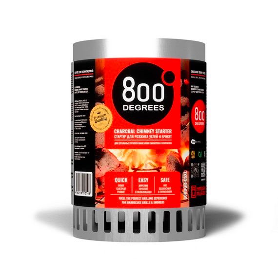 Стартер для розжига угля 800DGR-CSXL, нерж. сталь
