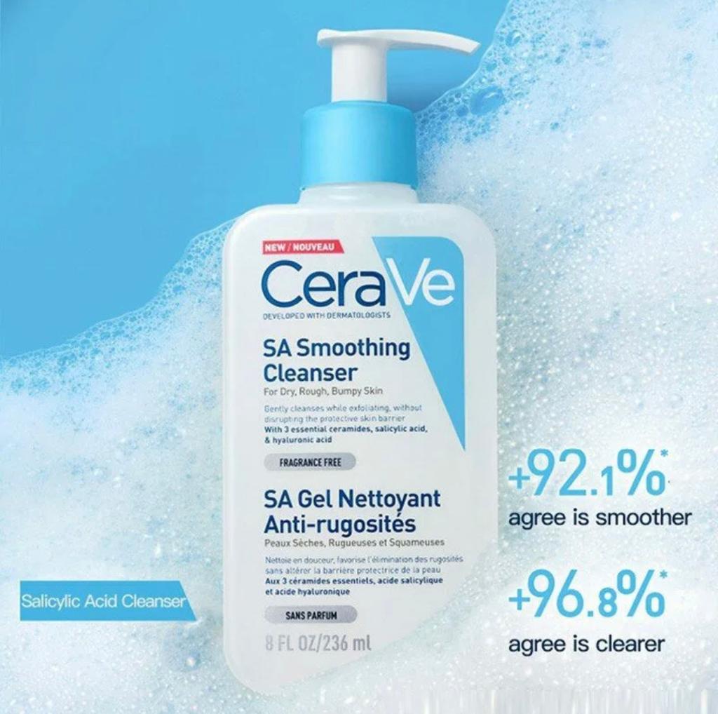 Обновляющее очищающее средство SA CeraVe Renewing
