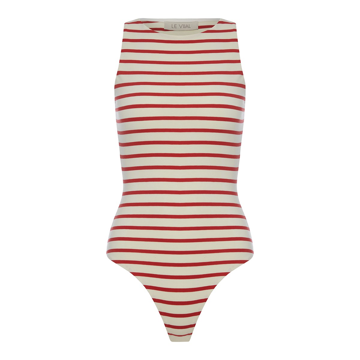 

Боди женское Le Vual 25528 красное S, Красный, 25528