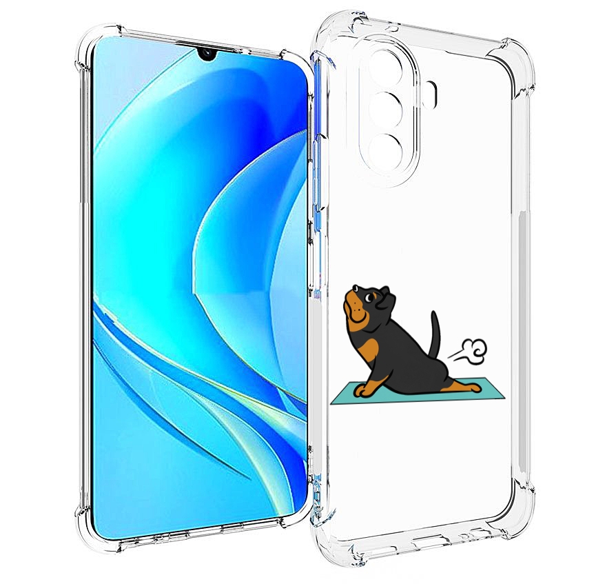 

Чехол MyPads спортивная-собачка для Huawei Nova Y70 / Nova Y70 Plus (MGA-LX9N), Прозрачный, Tocco